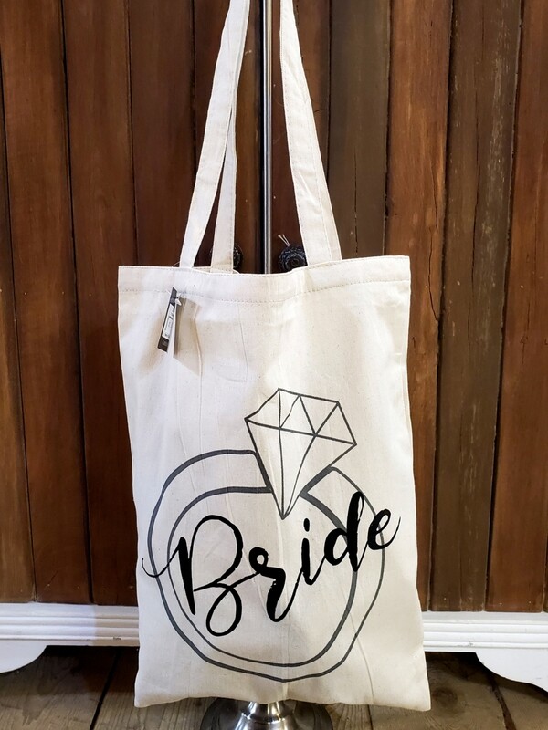 Bride Canvas Tote Bag