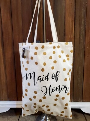 Maid Of Honor Canvas Tote Bag