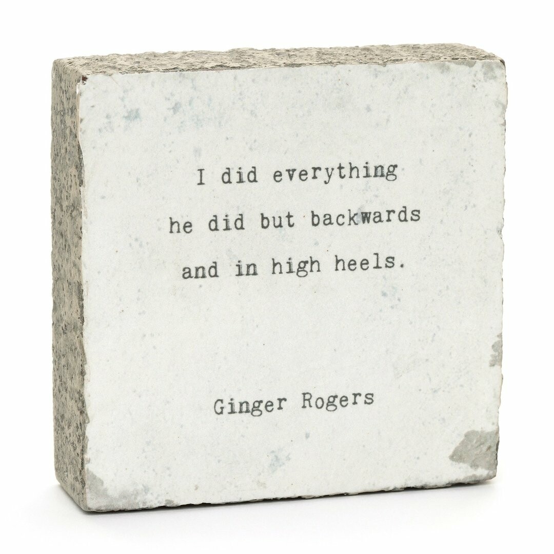 Cedar Mountain Little Gem - I Did Everything (Ginger Rogers)