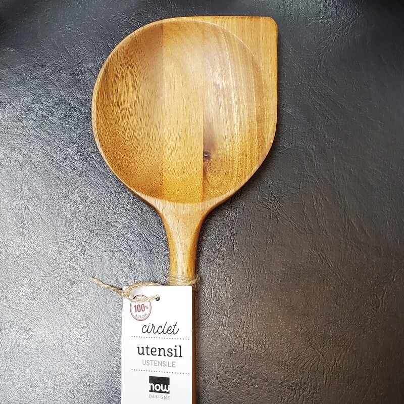 Now Designs Circlet Acacia Saute Spoon