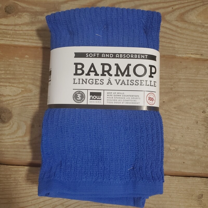 Now Designs Barmop Set of 3 | Royal