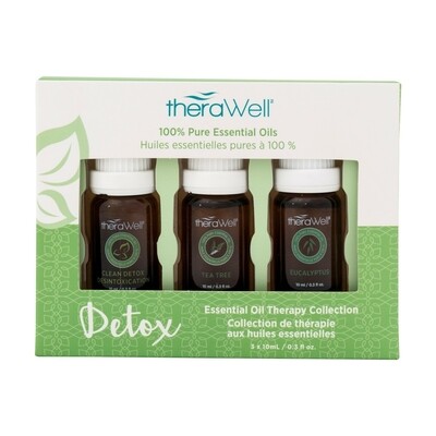 TheraWell Essential Oil 3 Pack | Detox