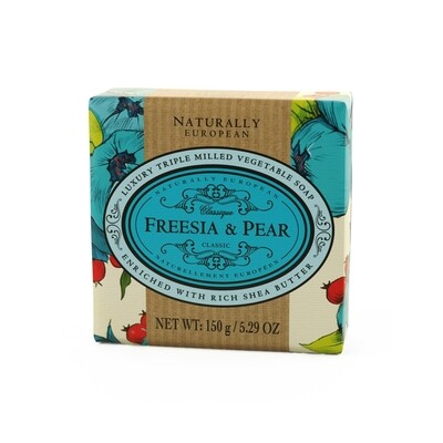 Naturally European Soap Bar | Freesia & Pear