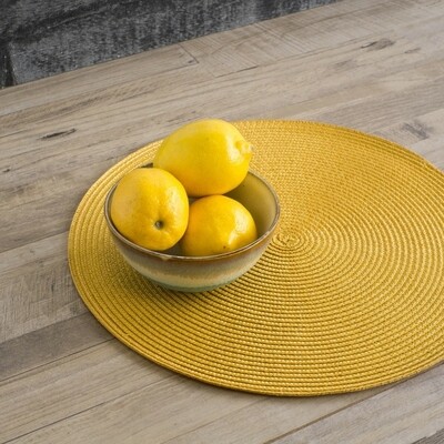 Now Designs Disko Placemat | Honey