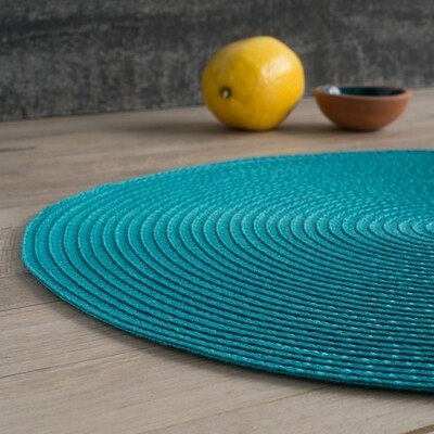 Now Designs Disko Placemat | Peacock