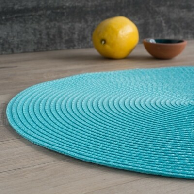 Now Designs Disko Placemat | Turquoise
