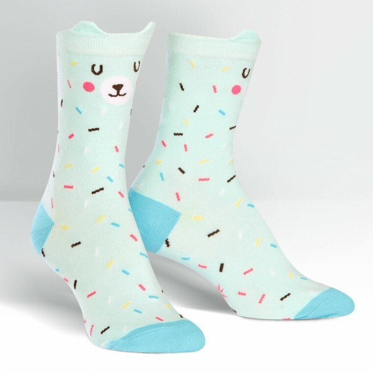 Sock It To Me - Women's Crew Socks | Bearly Sprinkled