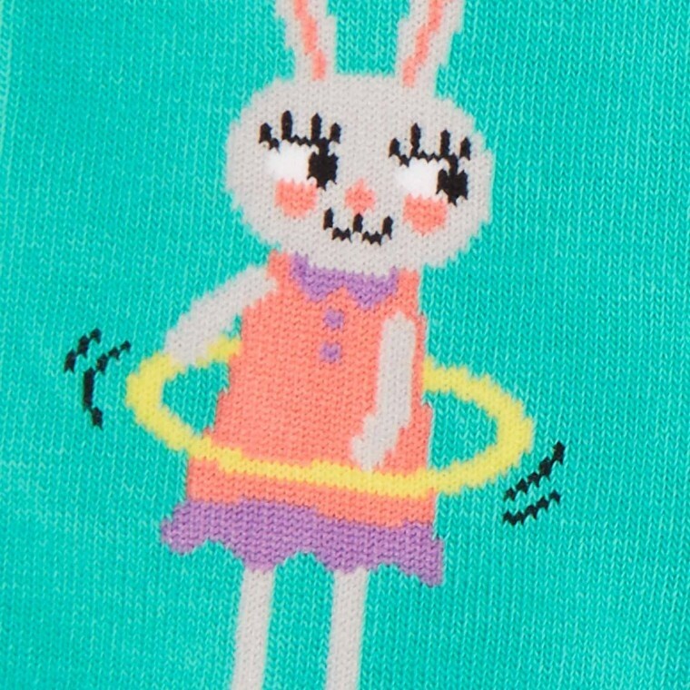 Sock It To Me - Youth Knee-high Socks | Hula Hoopin' Bunnies