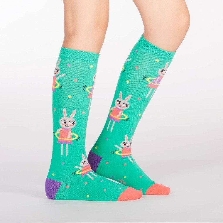Sock It To Me - Youth Knee-high Socks | Hula Hoopin&#39; Bunnies