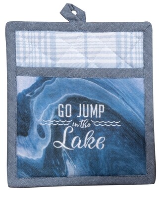 Tranquility Lake Pocket Mitt | Go Jump in the Lake