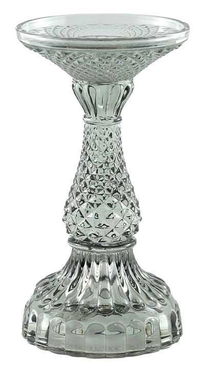 Twilight | Bella Pillar Holder - Smoke Small