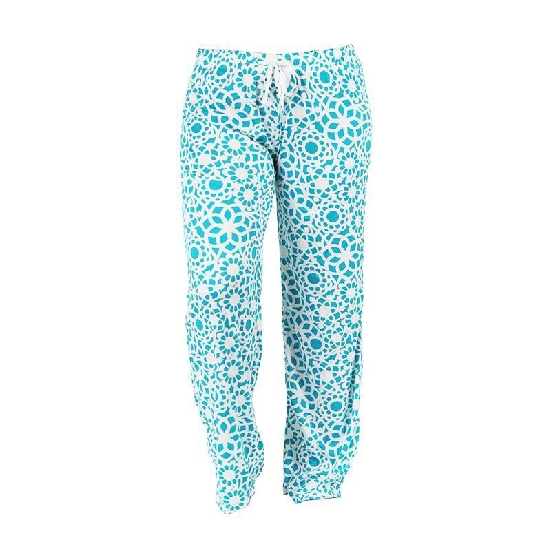 Hello Mello Leisure Time Lounge Pants | Tranquil Turquoise
