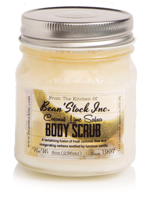 Bean'Stock Body Scrub | Coconut Lime Salsa