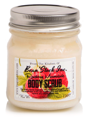Bean'Stock Body Scrub | Raspberry Marmalade 