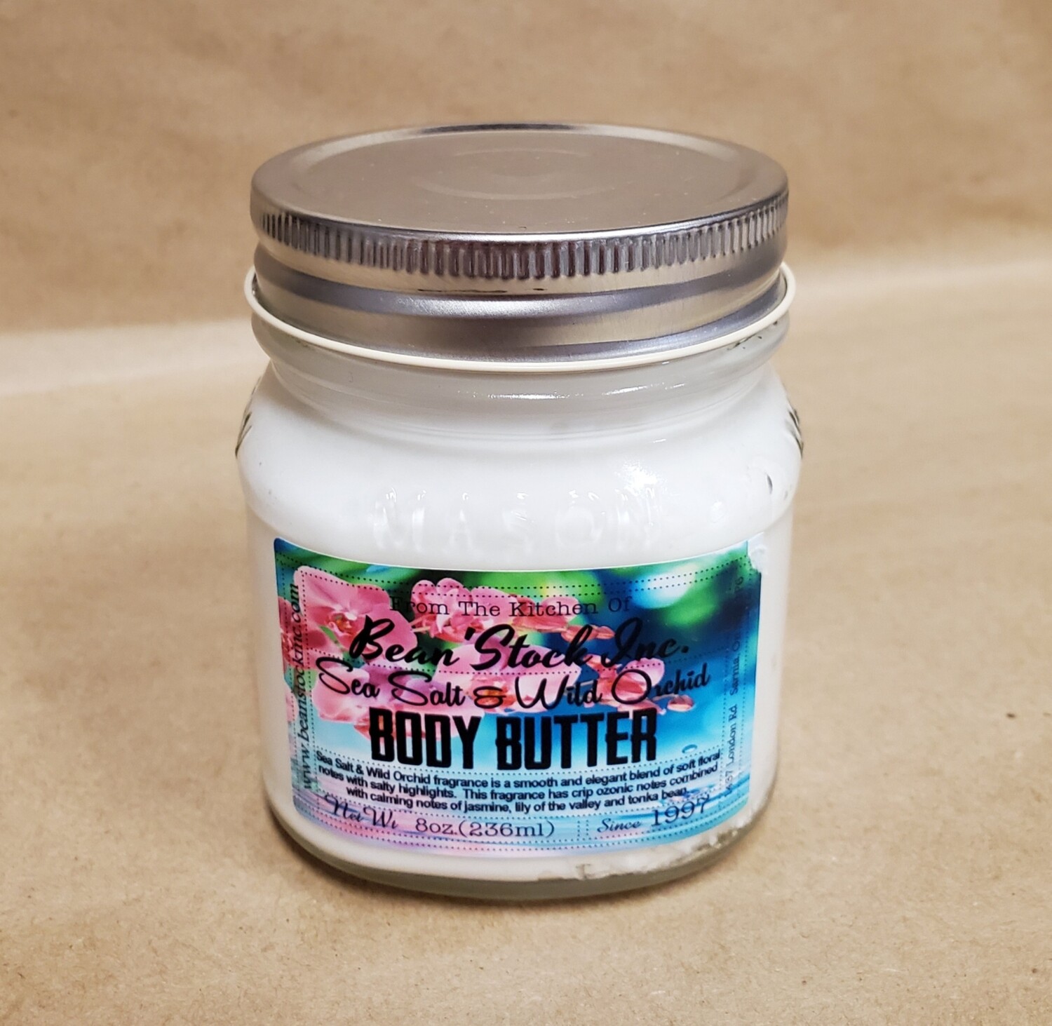 Bean'Stock Body Butter | Sea Salt & Wild Orchid