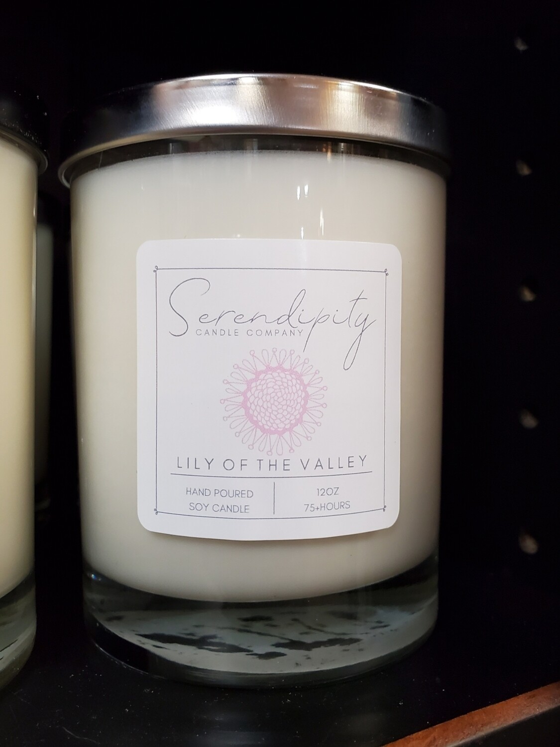 Serendipity 12 oz Soy Candle Jar | Lily Of The Valley