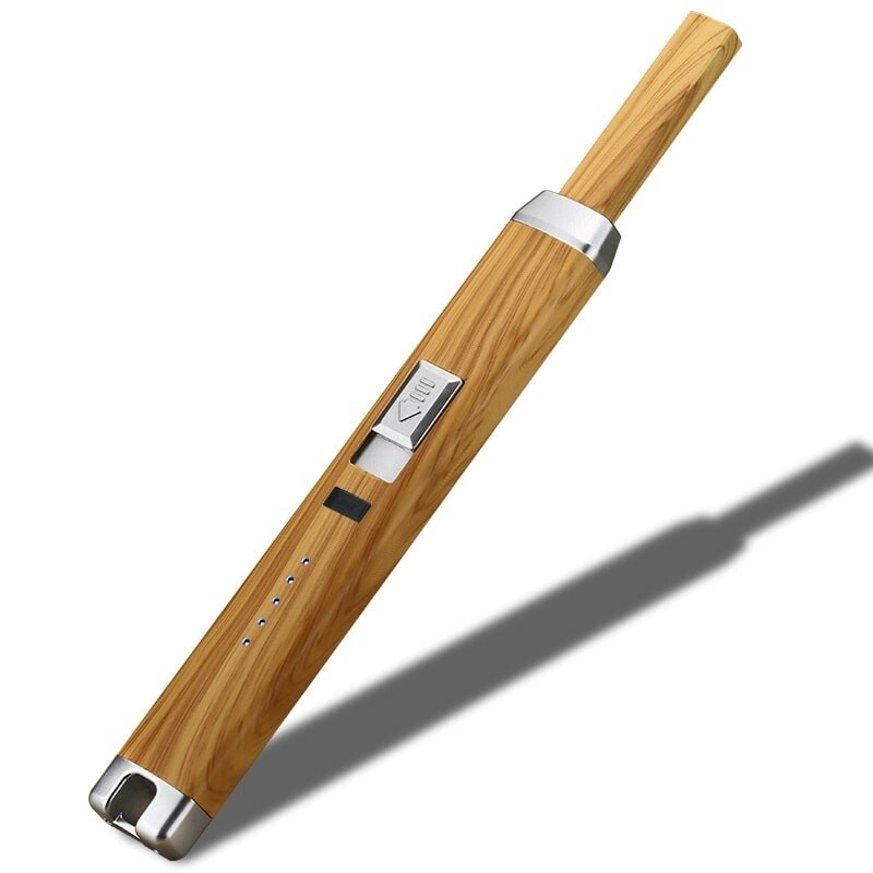 Sizzle Pitmaster Lighter | Brown Wood