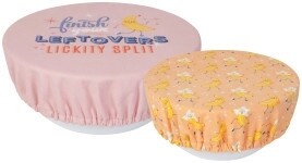 Now Designs Save It Bowl Covers Set of 2 - Cheeky Banana