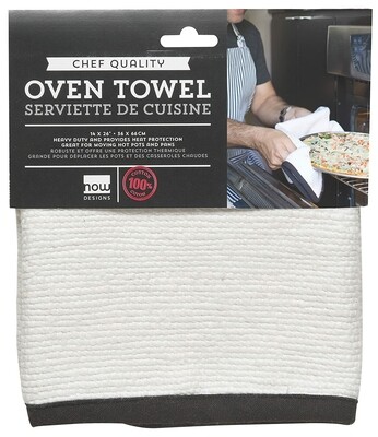 Now Designs Oven Towel | White