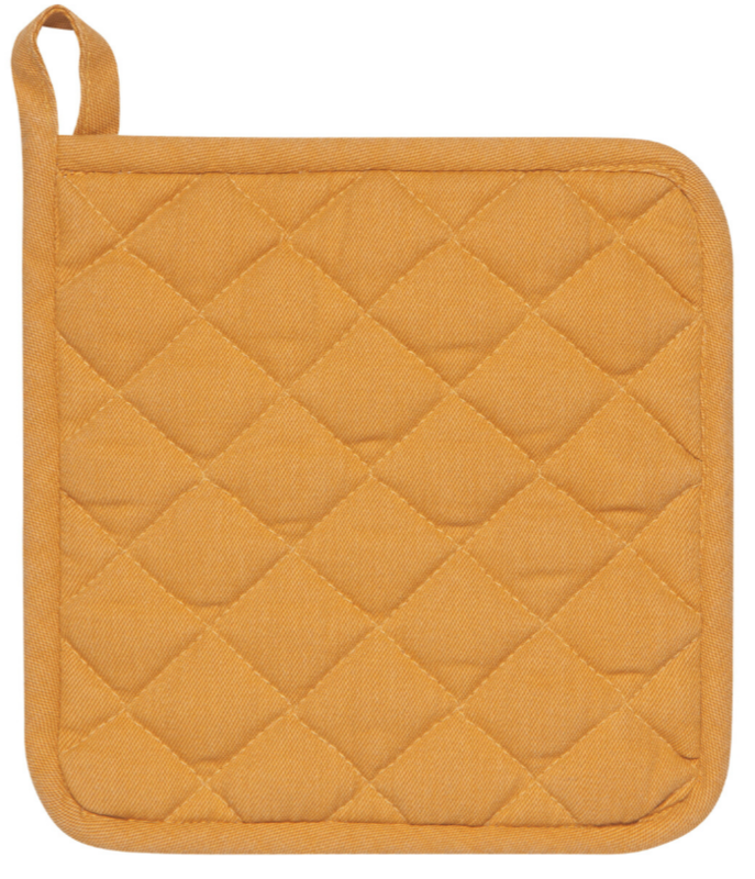 Danica Heirloom Stonewash Potholder - Ochre
