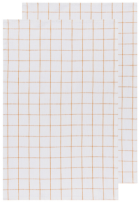 Danica Heirloom Vintage Wash Towels (Set of 2) | Ochre