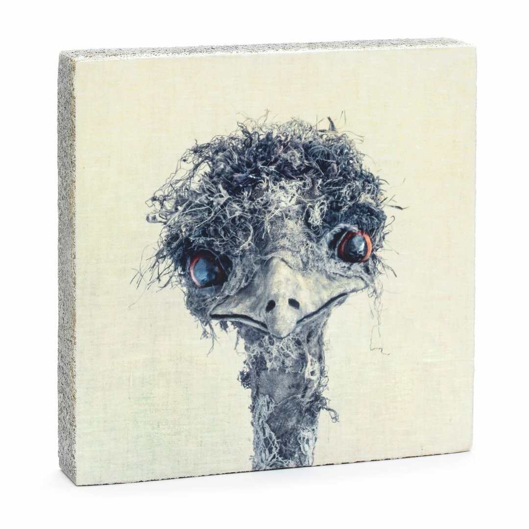 Cedar Mountain Little Gem Art Block - Hilda the Emu