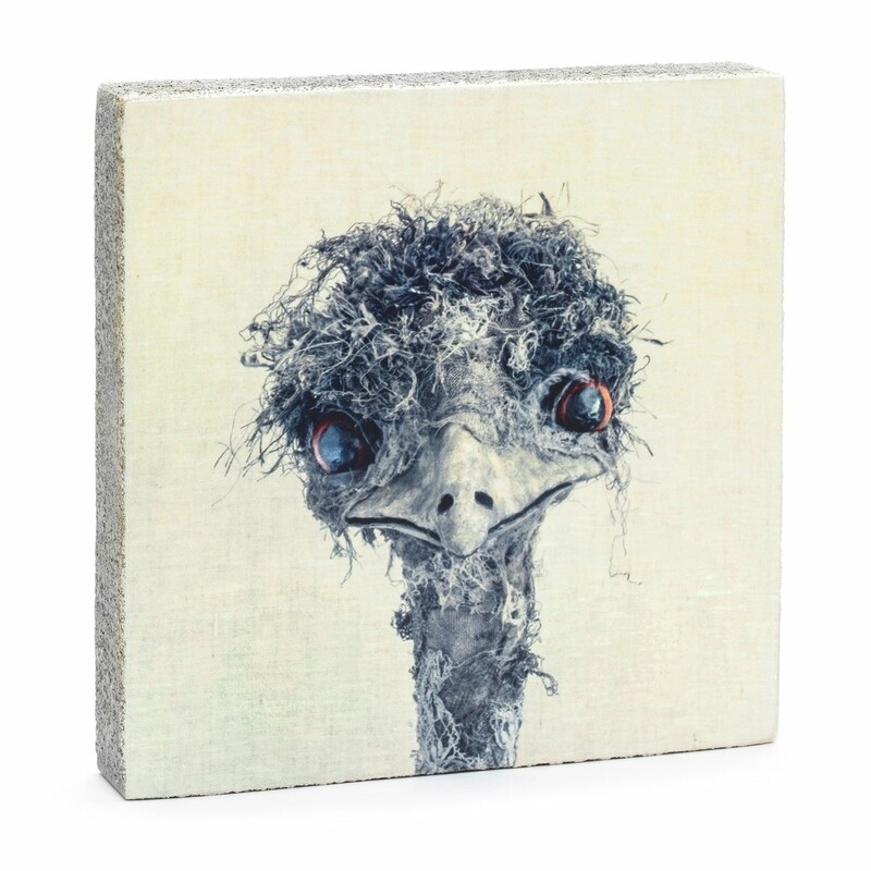 Cedar Mountain Little Gem Art Block - Hilda the Emu