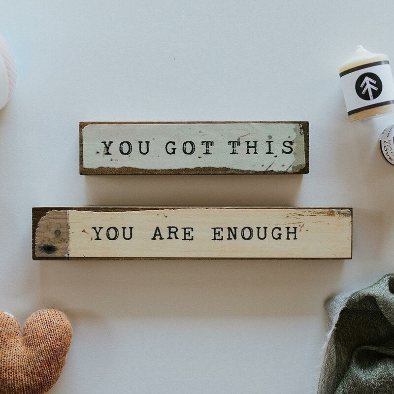 Cedar Mountain Timber Bits - You Are Enough