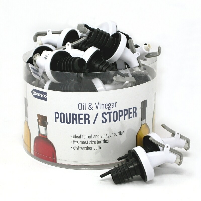 Danesco | Oil &amp; Vinegar Pourer/Stopper