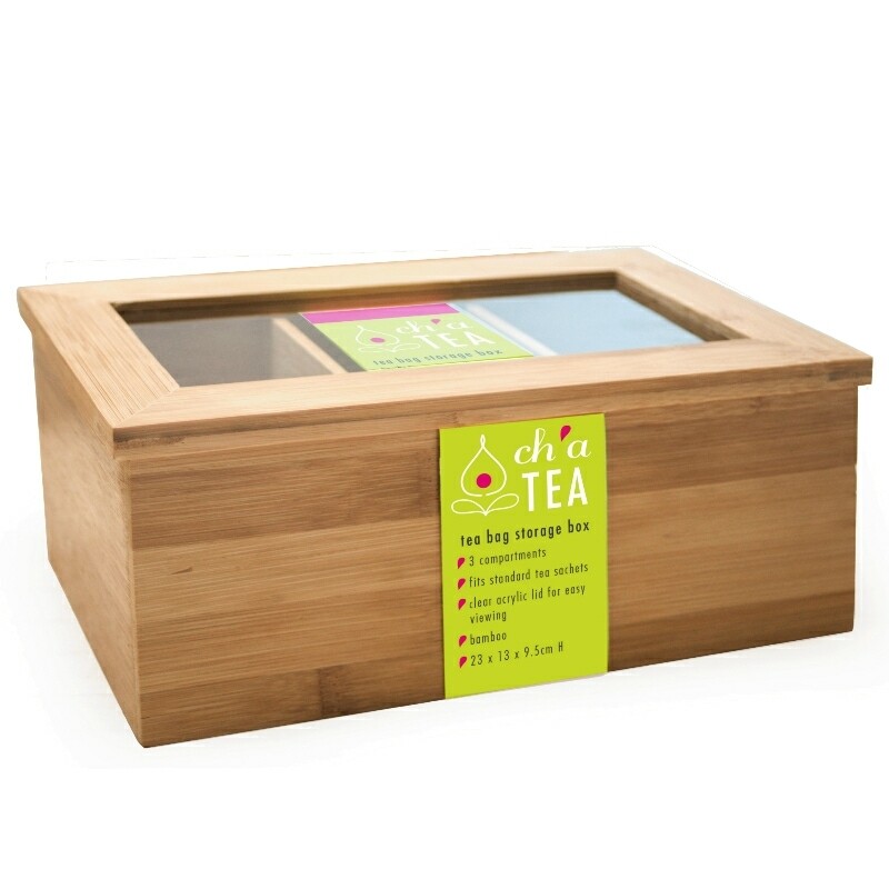 Ch'a Tea | Tea Bag Storage Box