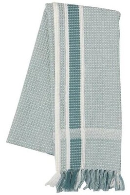 Danica Heirloom Soft Waffle Dishtowel | Lagoon