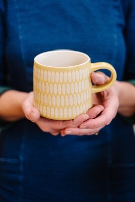 Danica Studio Imprint Mug | Ochre