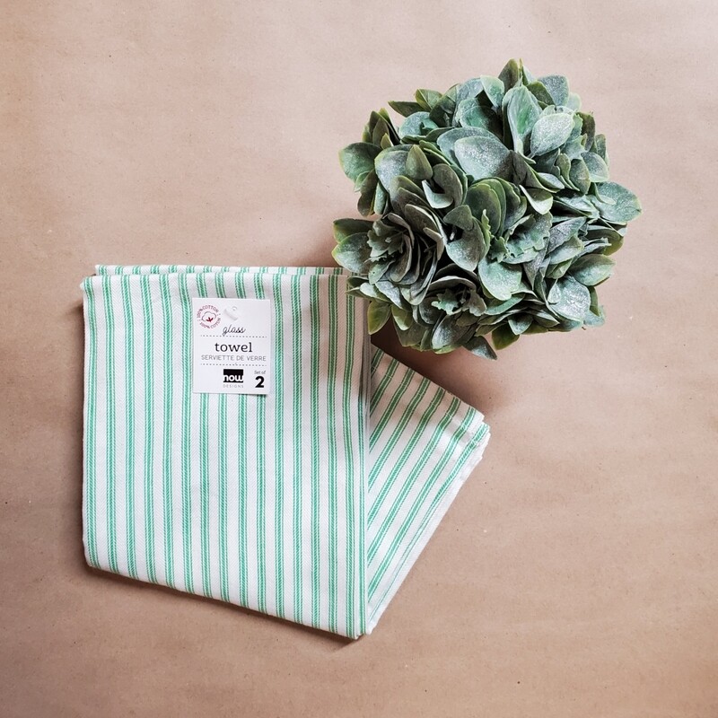 Now Designs Glass Towel Set of 2 | Greenbriar