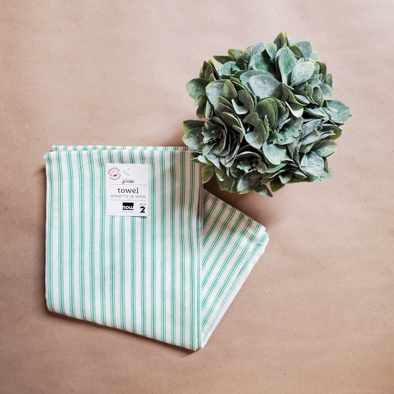 Now Designs Glass Towel Set of 2 | Greenbriar