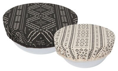 Now Designs Save It Bowl Covers Set of 2 - Onyx