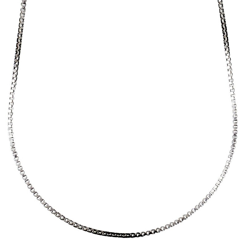Pilgrim Silver Nancy Classic Chain Necklace 50 cm