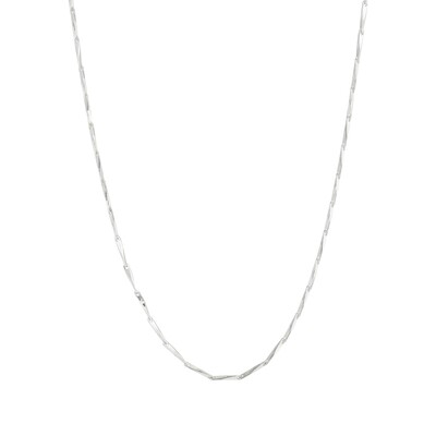Pilgrim Silver Ingot Classic Chain Necklace