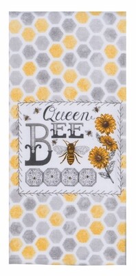 Kay Dee Designs Duel Purpose Terry Towel | Just Bees Queen Bee