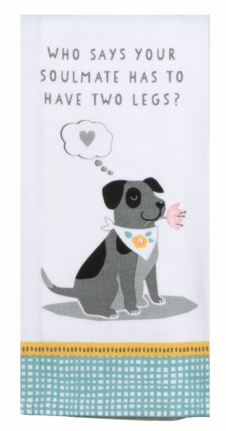 Kay Dee Designs Tea Towel | Dog Patch Soulmate