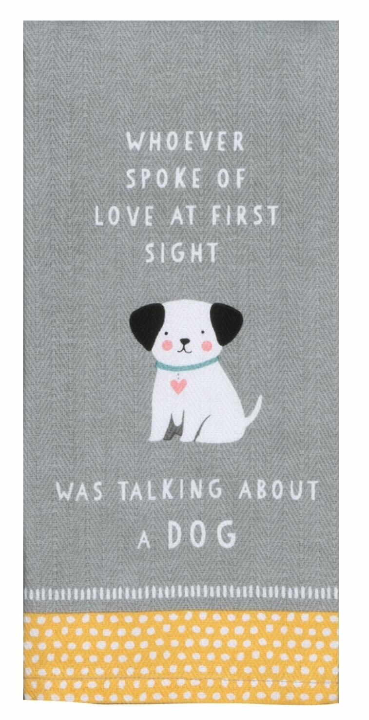 Kay Dee Designs Tea Towel | Dog Patch First Love