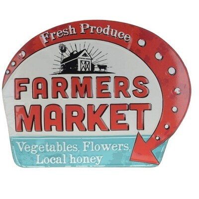 Farmers Market Sign