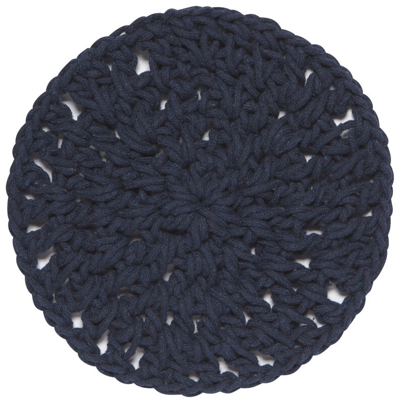 Danica Heirloom Knotted Trivet - Midnight