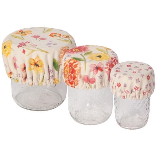 Now Designs Mini Bowl Covers (Set of 3) - Cottage Floral
