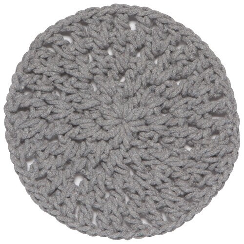 Danica Heirloom Knotted Trivet - Gray