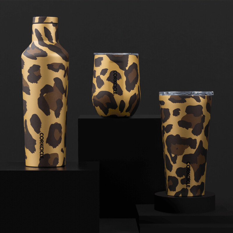Corkcicle Tumbler | 16oz Luxe Leopard