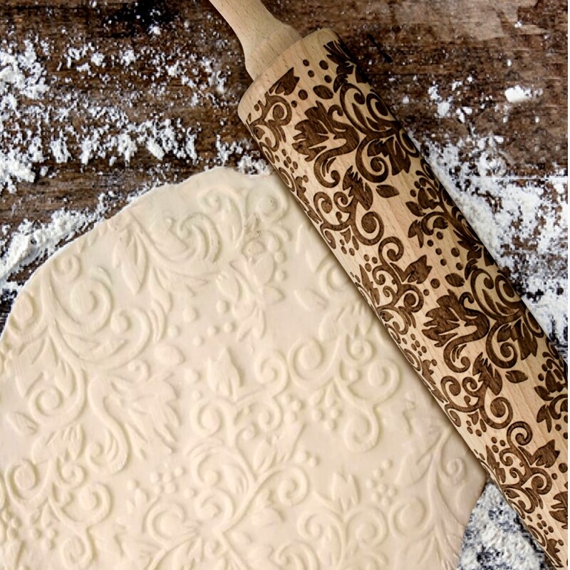 Danesco | Embossed Rolling Pin
