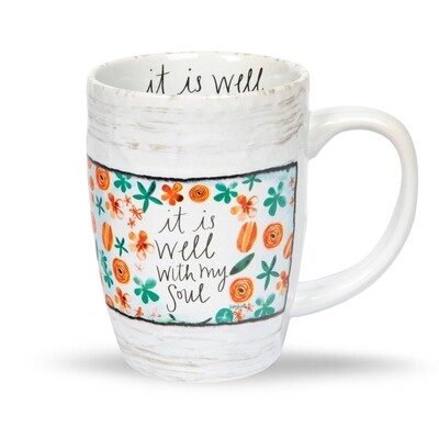 Brownlow Floral Mug - It Is Well