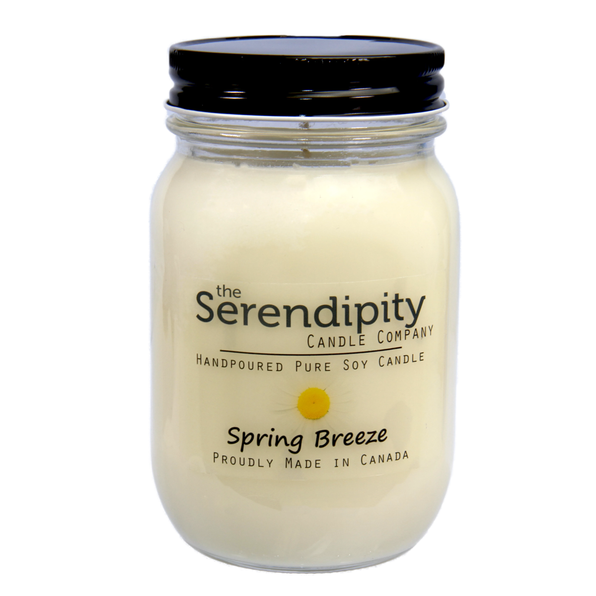Serendipity 16 oz Soy Candle Jar | Spring Breeze