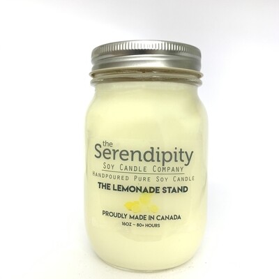 Serendipity 16 oz Soy Candle Jar | The Lemonade Stand