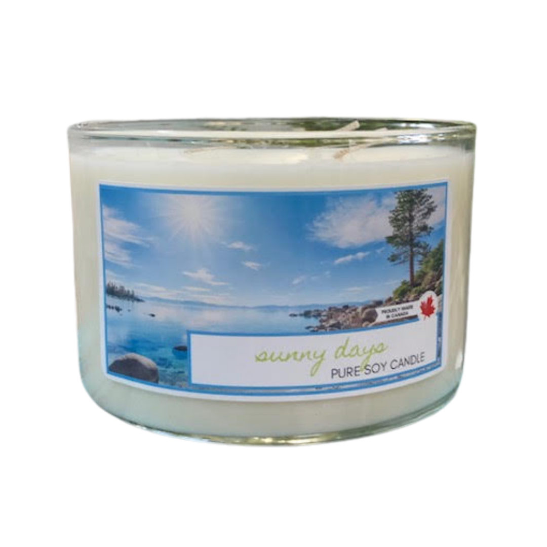 Serendipity 20 oz Soy Candle 3 Wick | Sunny Days
